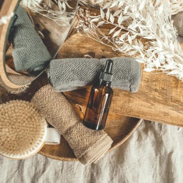 spa-hangulat a fürdőszobában